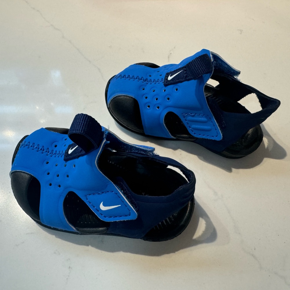 Nike Baby Boy’s Sunray Protect 2 Velcro Sandals - Picture 3 of 5